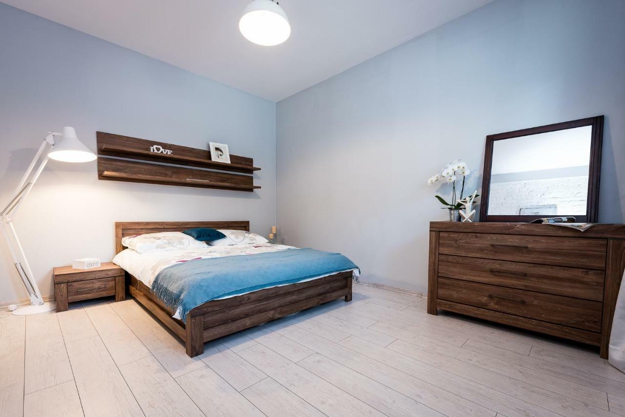Stylowy Apartament Katowice Esterno foto